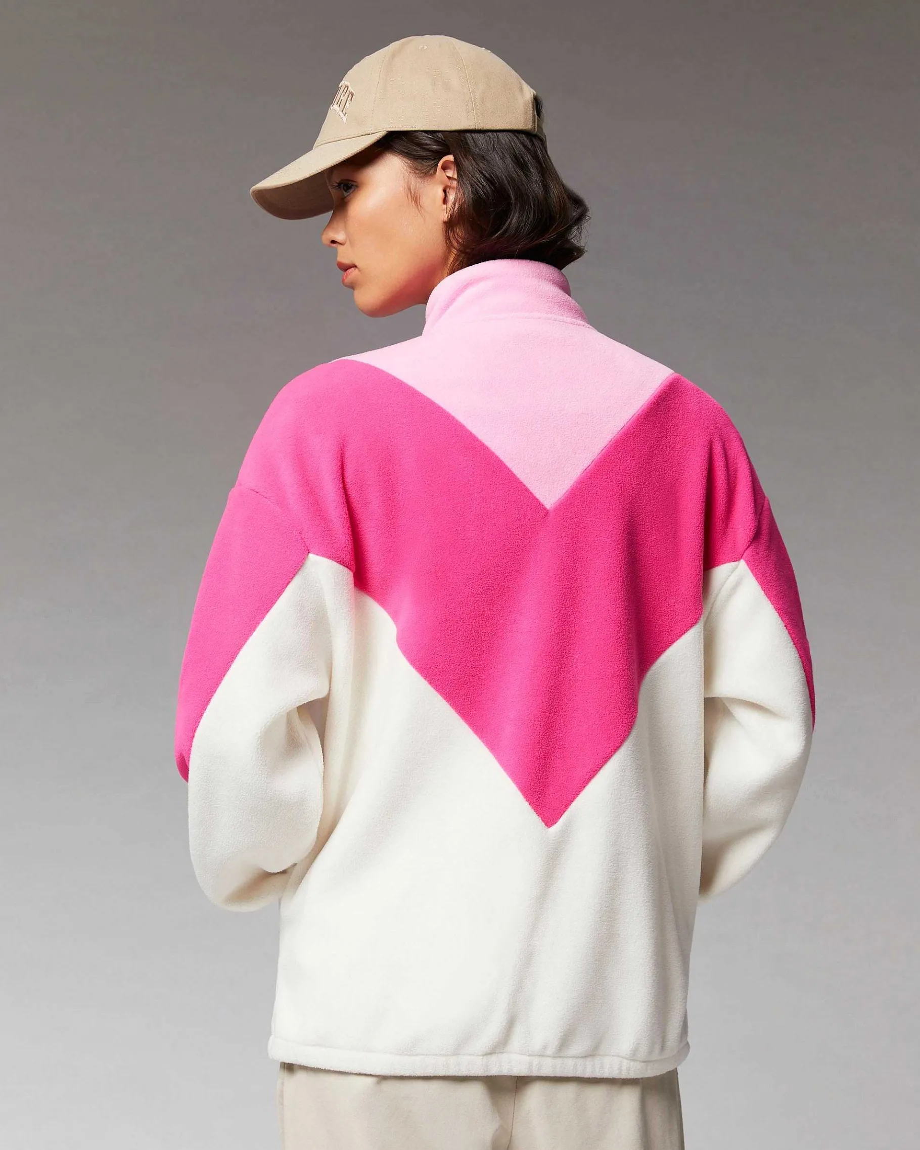 Sale FROM FUTURE Outerwear Veste Polaire Flash Pink