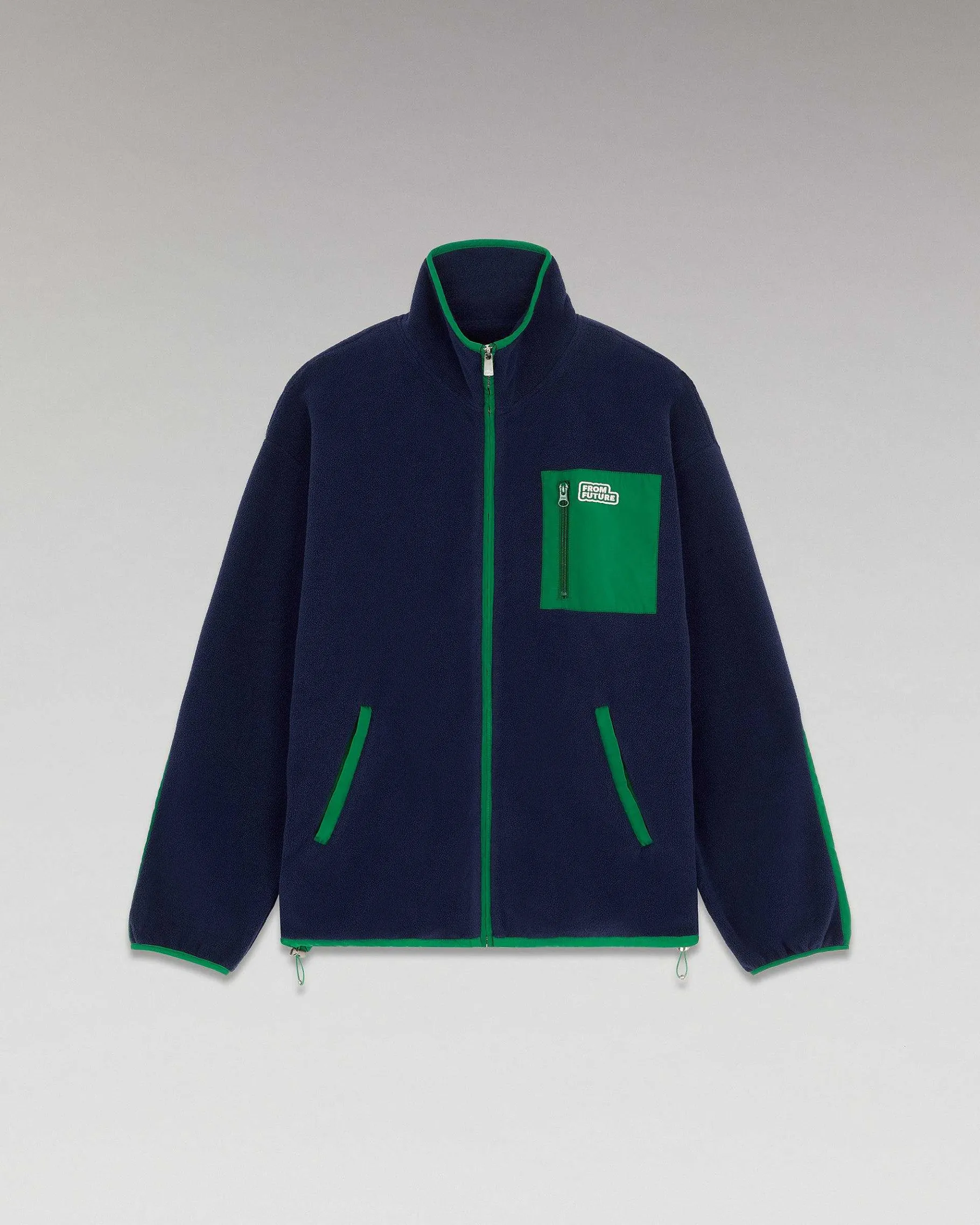 New FROM FUTURE Outerwear Veste Polaire Navy