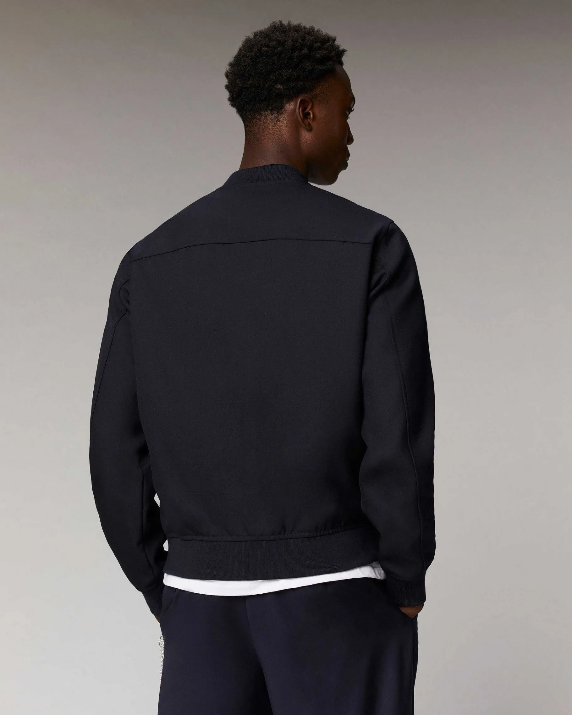 Outlet FROM FUTURE Outerwear Veste Teddy Navy