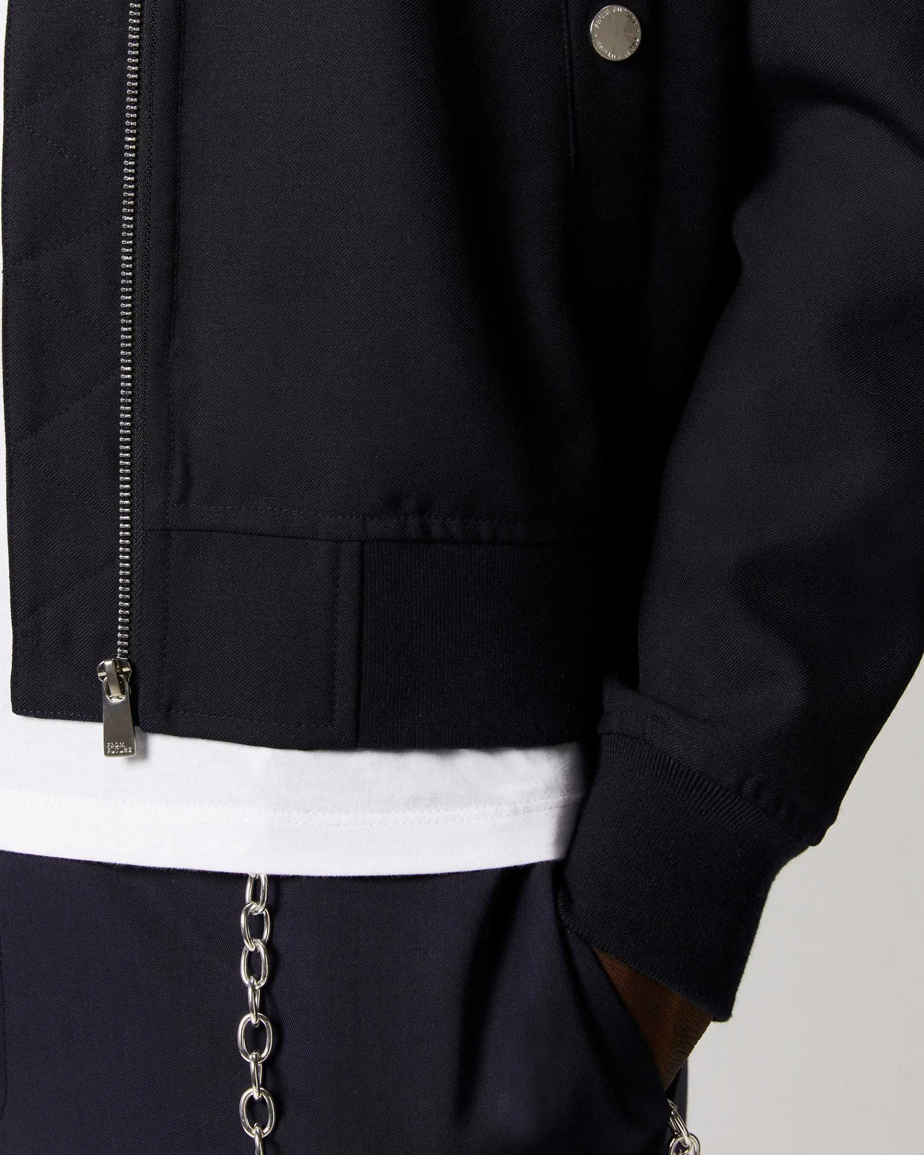Outlet FROM FUTURE Outerwear Veste Teddy Navy