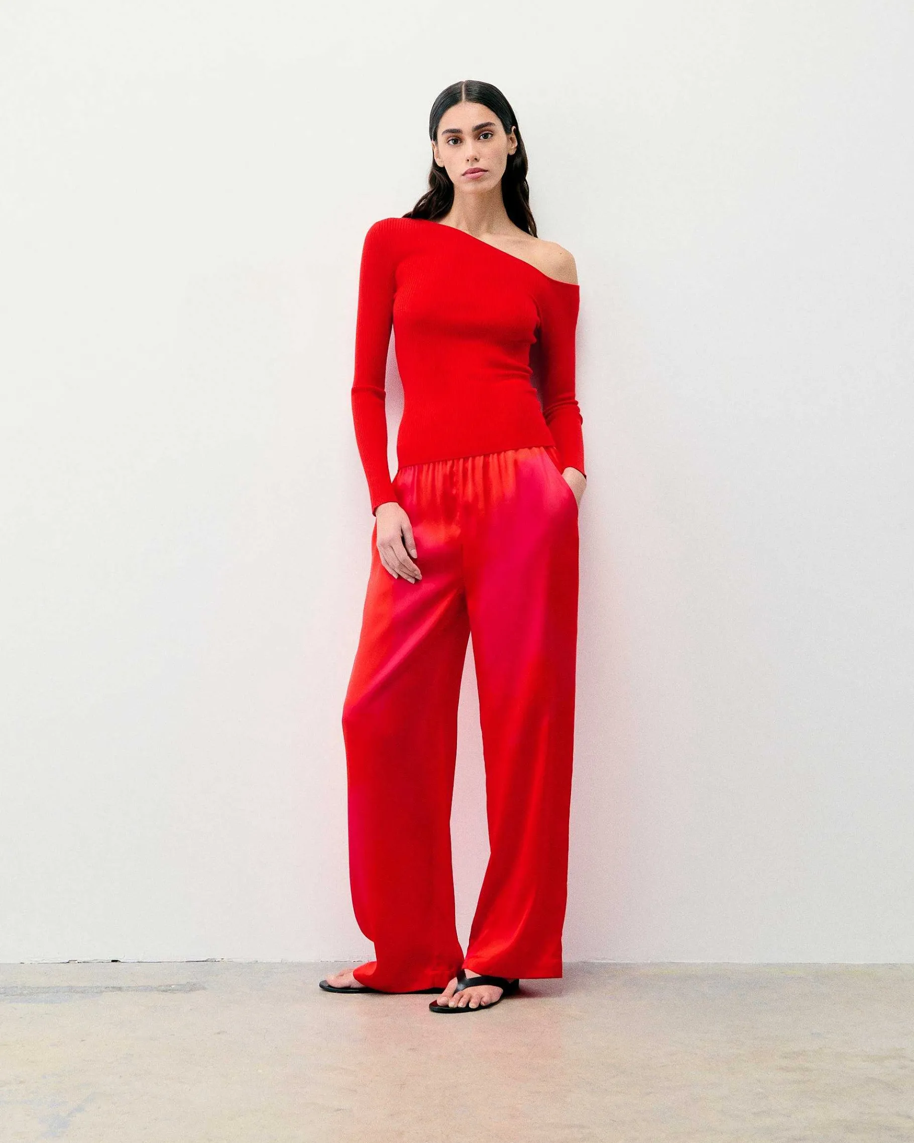 Discount FROM FUTURE Pantalon Large Regine Coquillages Et Crustaces