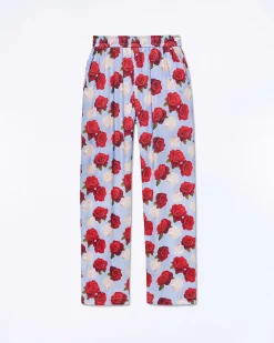 Discount FROM FUTURE Pantalon Large Regine Coquillages Et Crustaces