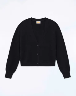 FROM FUTURE Pull Cardigan Noir