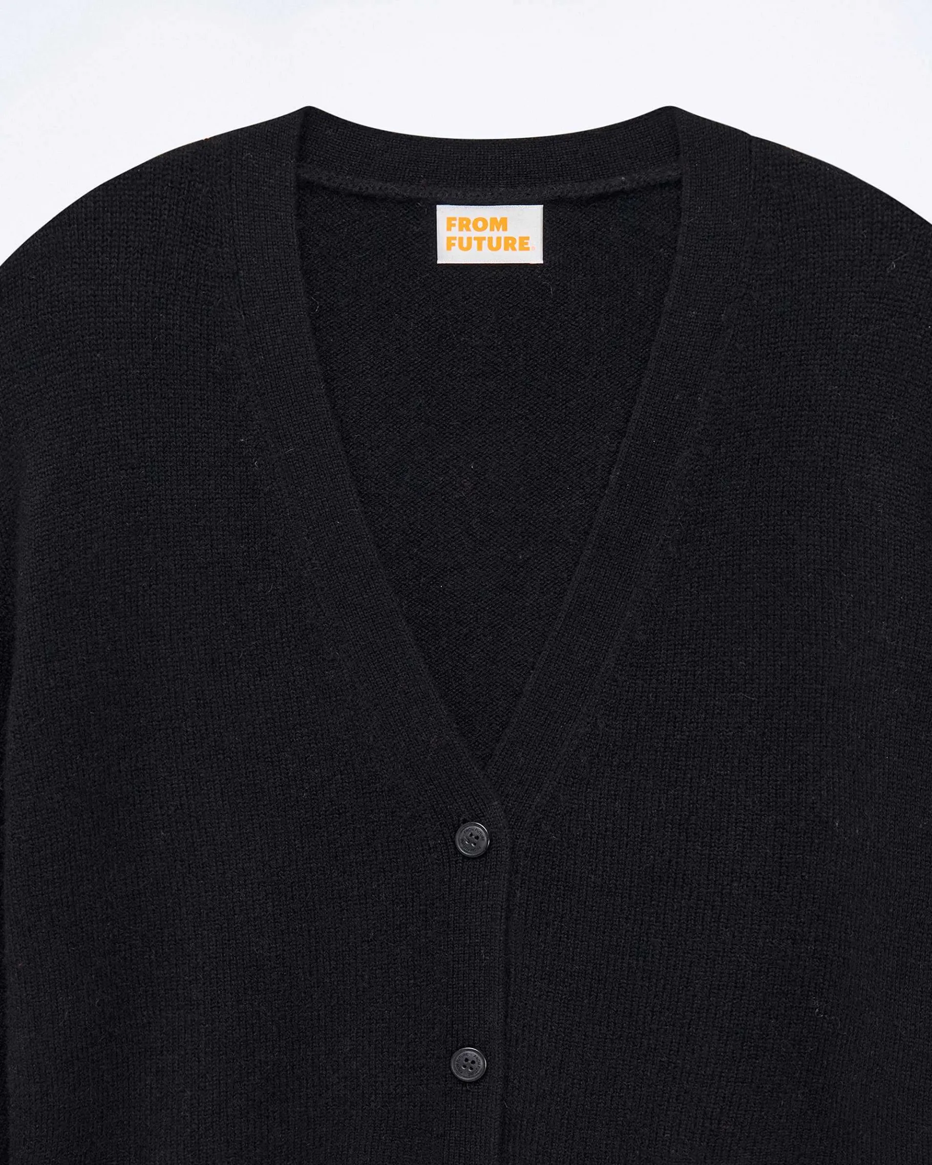 FROM FUTURE Pull Cardigan Noir