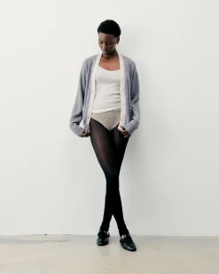 Clearance FROM FUTURE Pull Cardigan Gris Chine Fonce