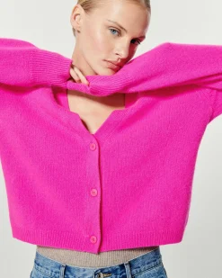 Sale FROM FUTURE Pull Cardigan Fruity Pink