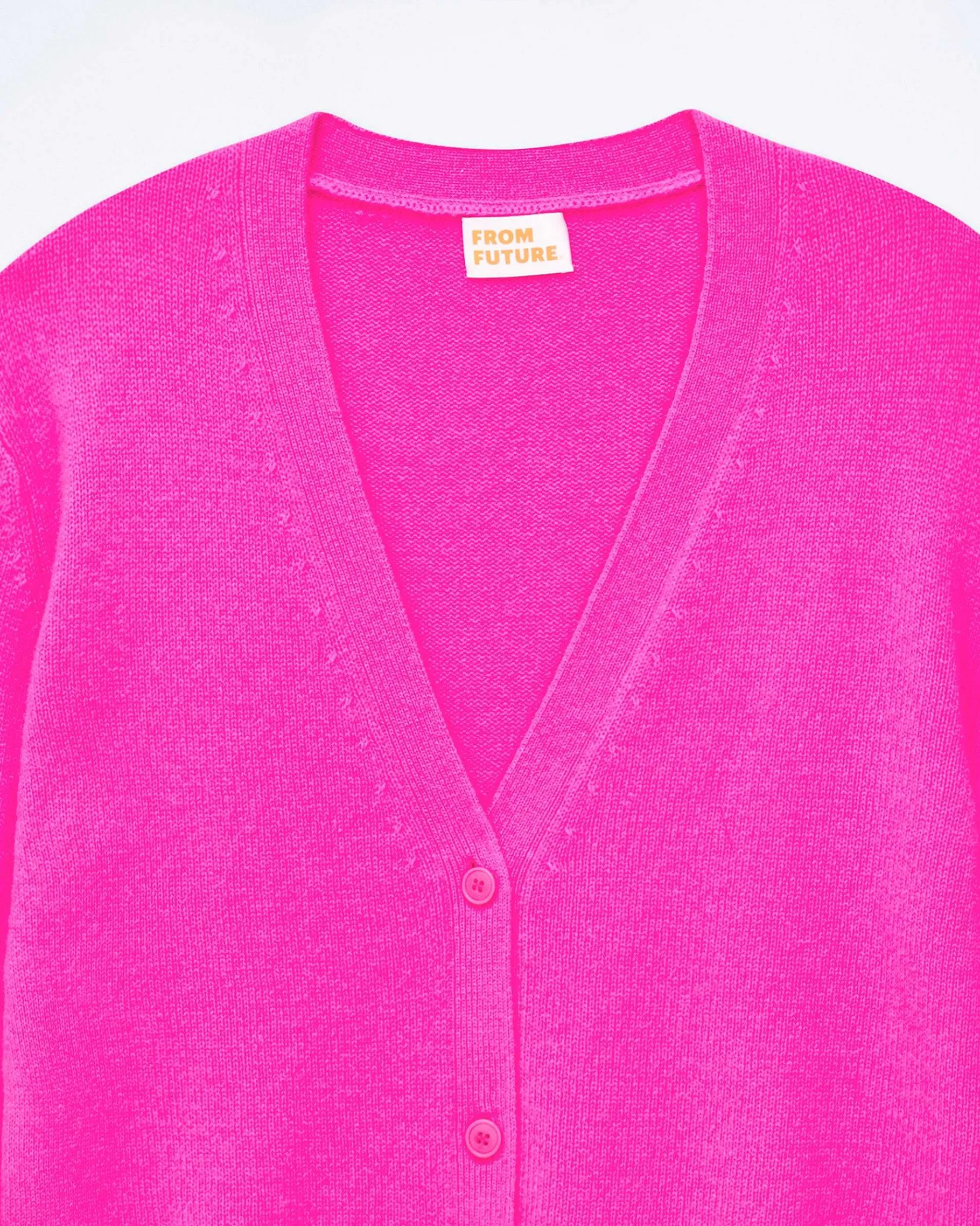 Sale FROM FUTURE Pull Cardigan Fruity Pink