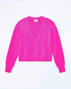 Hot FROM FUTURE Pull Cardigan Fruity Pink