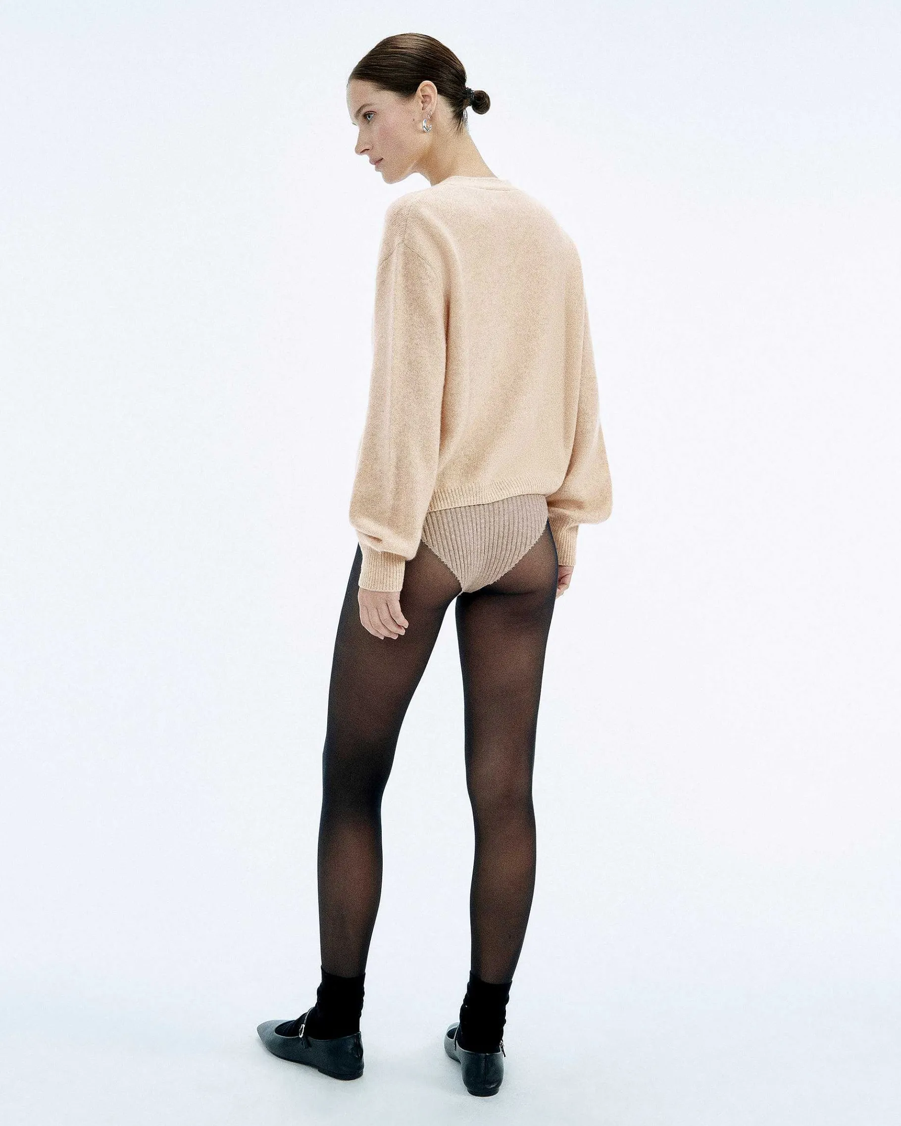 Clearance FROM FUTURE Pull Cardigan Beige Chine