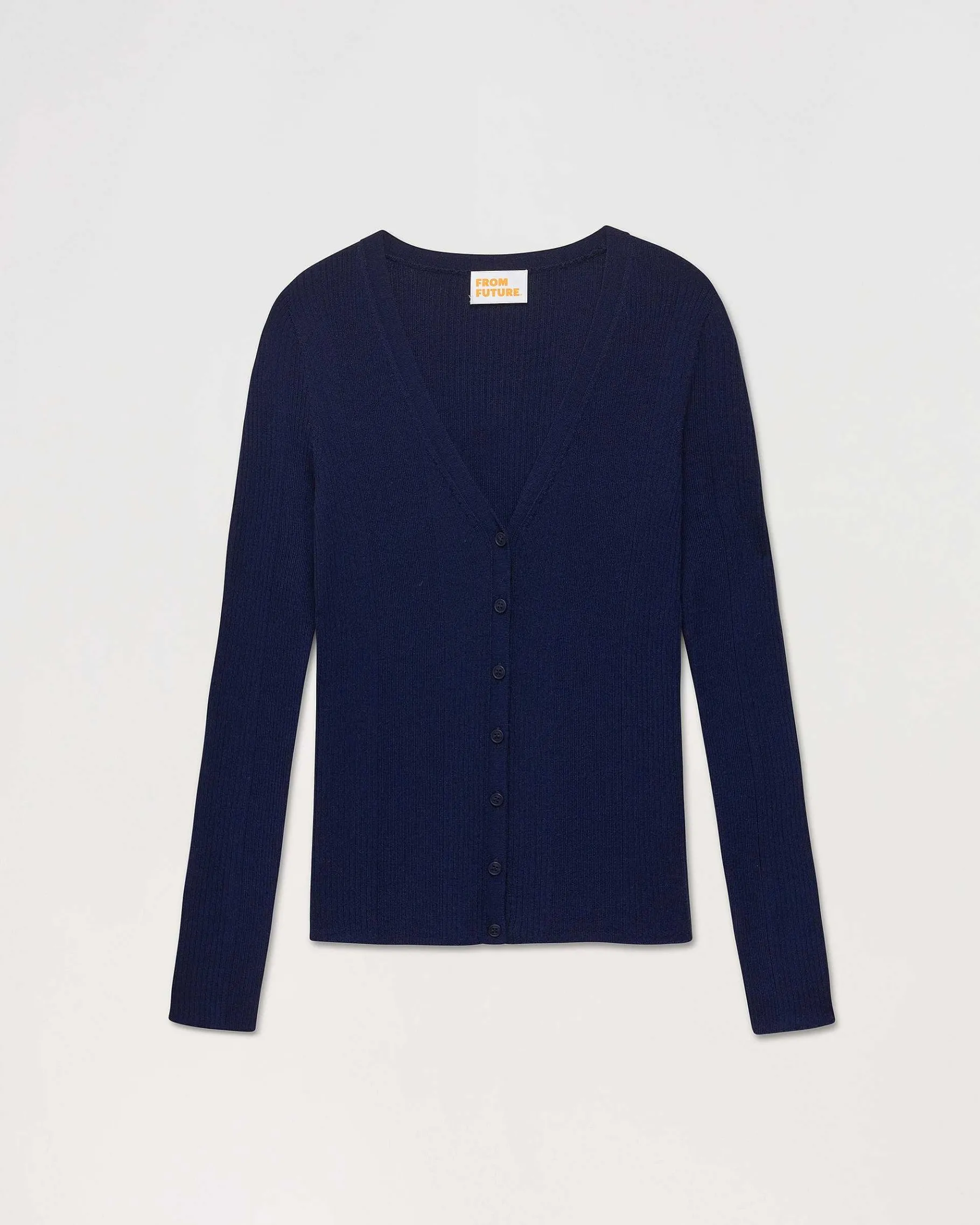 Clearance FROM FUTURE Pull Cardigan A Cotes Navy