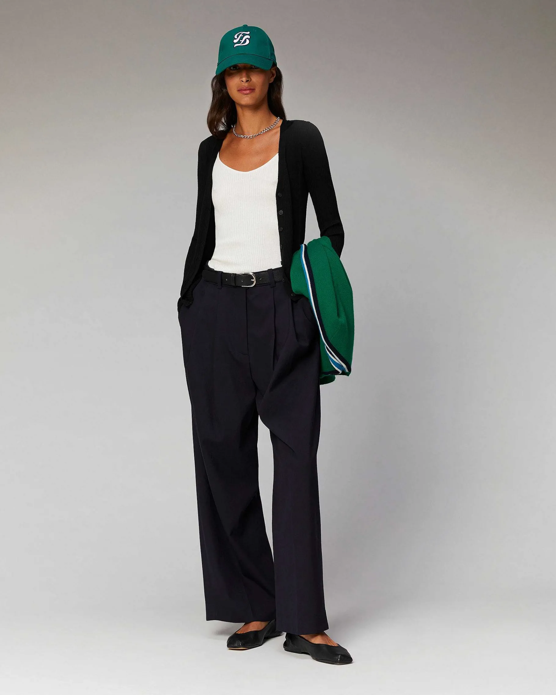 Online FROM FUTURE Pull Cardigan A Cotes Noir