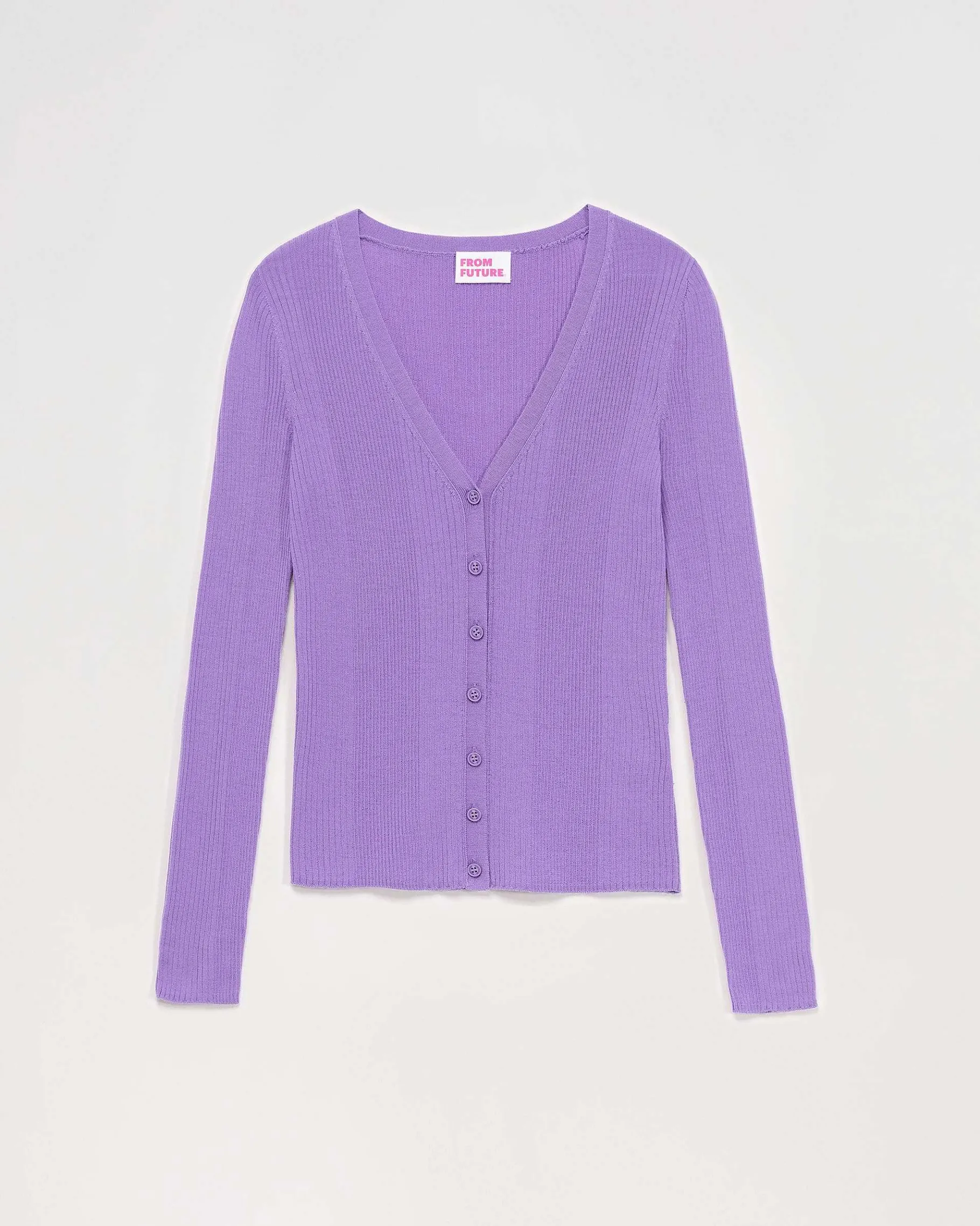 Online FROM FUTURE Pull Cardigan A Cotes Power Lilac