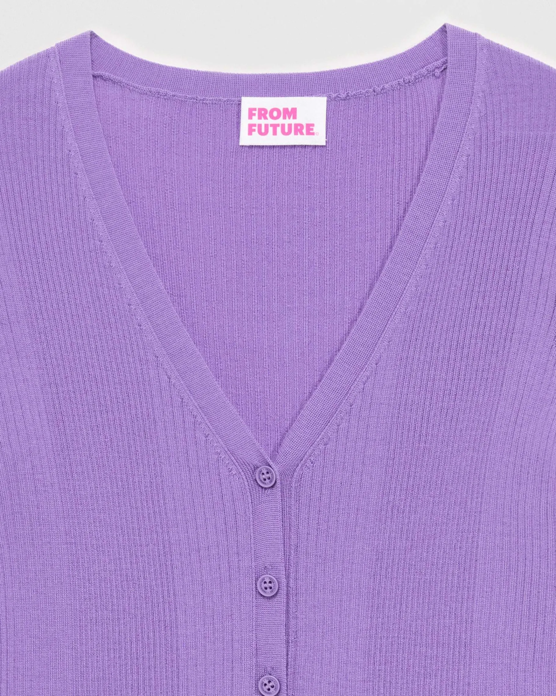 Online FROM FUTURE Pull Cardigan A Cotes Power Lilac