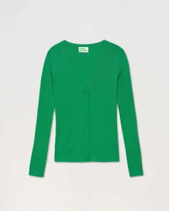 Online FROM FUTURE Pull Cardigan A Cotes Summer Green