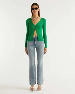 Online FROM FUTURE Pull Cardigan A Cotes Summer Green