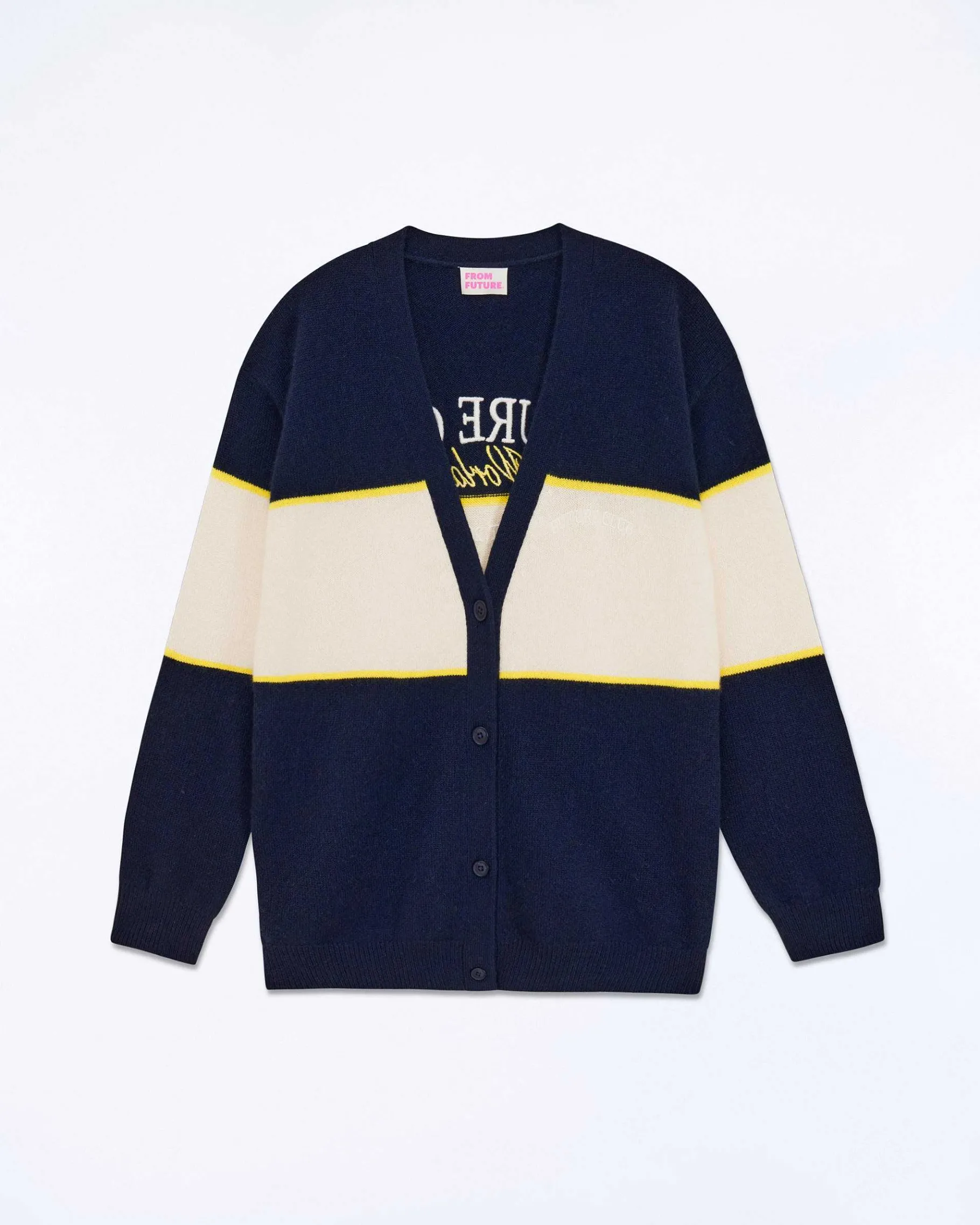 Best FROM FUTURE Pull Cardigan Future Club Navy