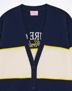 Best FROM FUTURE Pull Cardigan Future Club Navy