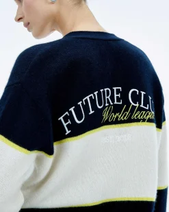 Sale FROM FUTURE Pull Cardigan Future Club Navy