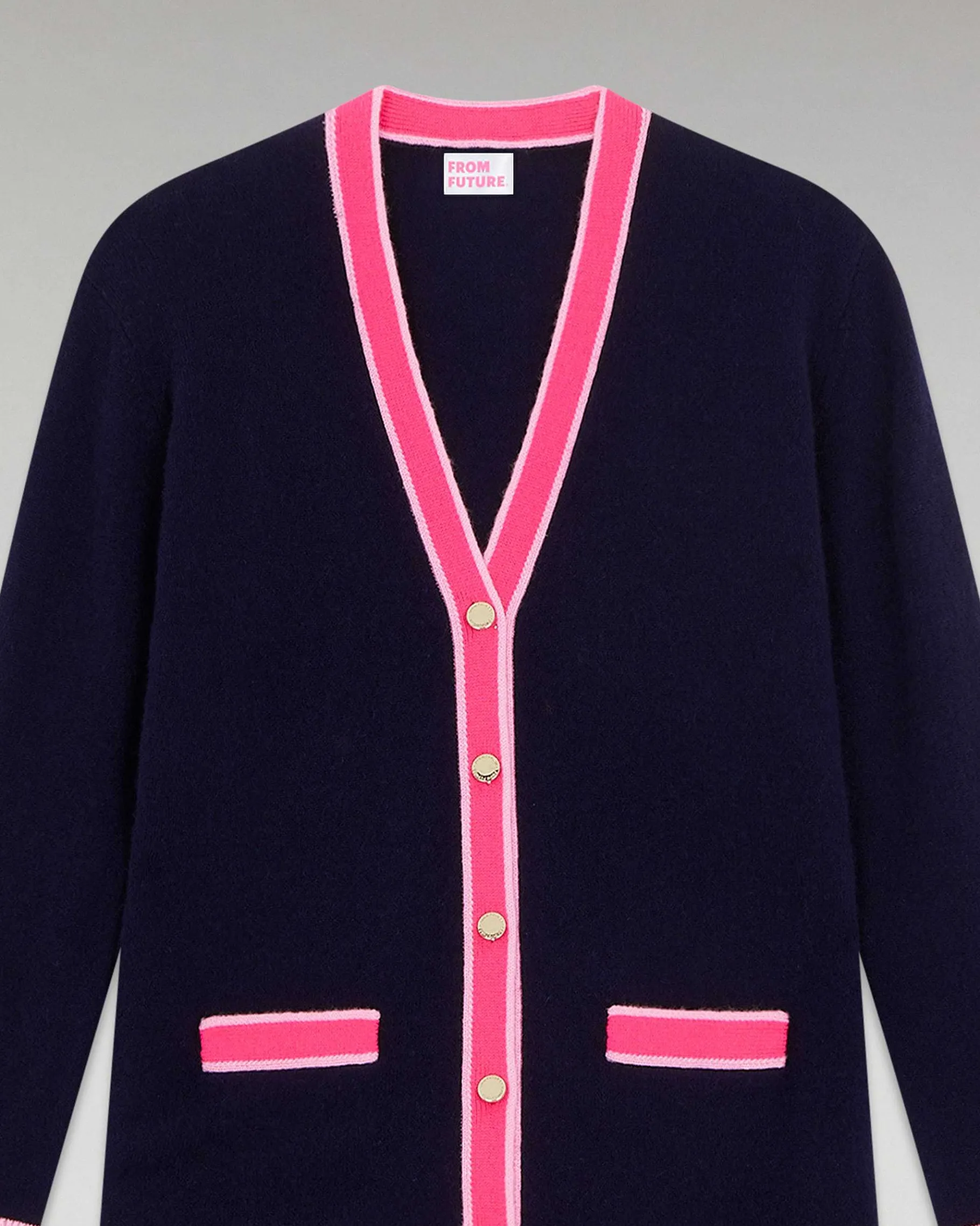 Online FROM FUTURE Pull Cardigan Leger Navy