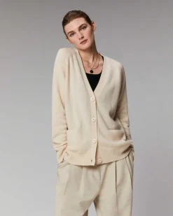 Outlet FROM FUTURE Pull Cardigan Manches Raglan Sable