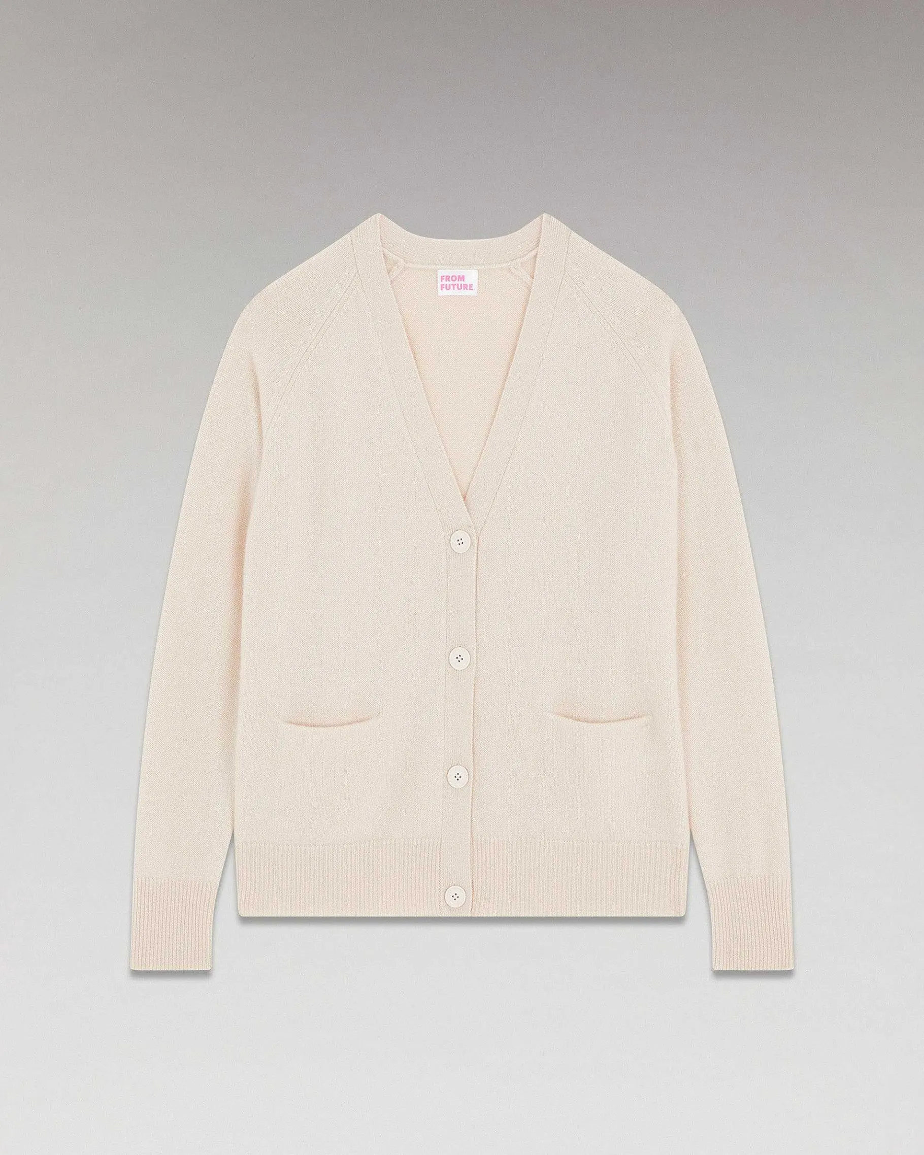 Outlet FROM FUTURE Pull Cardigan Manches Raglan Sable