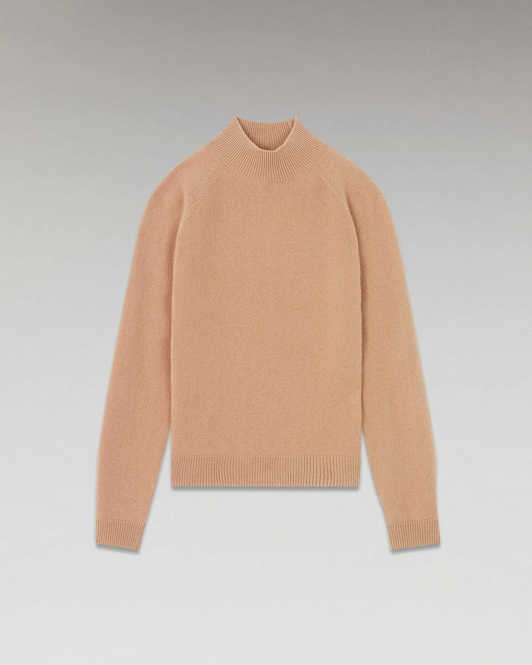 Best FROM FUTURE Pull Col Montant Leger Camel