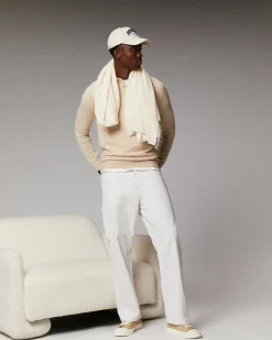 Hot FROM FUTURE Pull Col Polo Basique