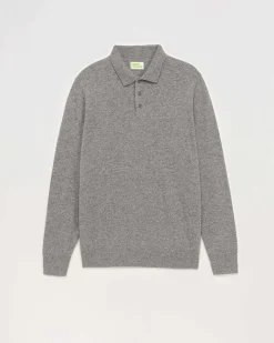 Hot FROM FUTURE Pull Col Polo Basique