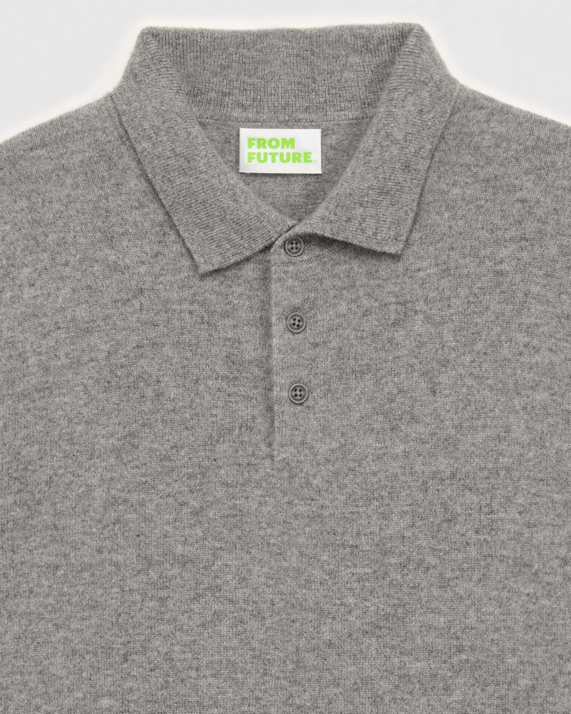 Hot FROM FUTURE Pull Col Polo Basique