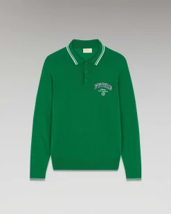 Discount FROM FUTURE Pull Col Polo College Forest Green