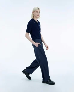 Hot FROM FUTURE Pull Col Polo Future Club Navy