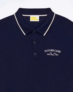 Hot FROM FUTURE Pull Col Polo Future Club Navy
