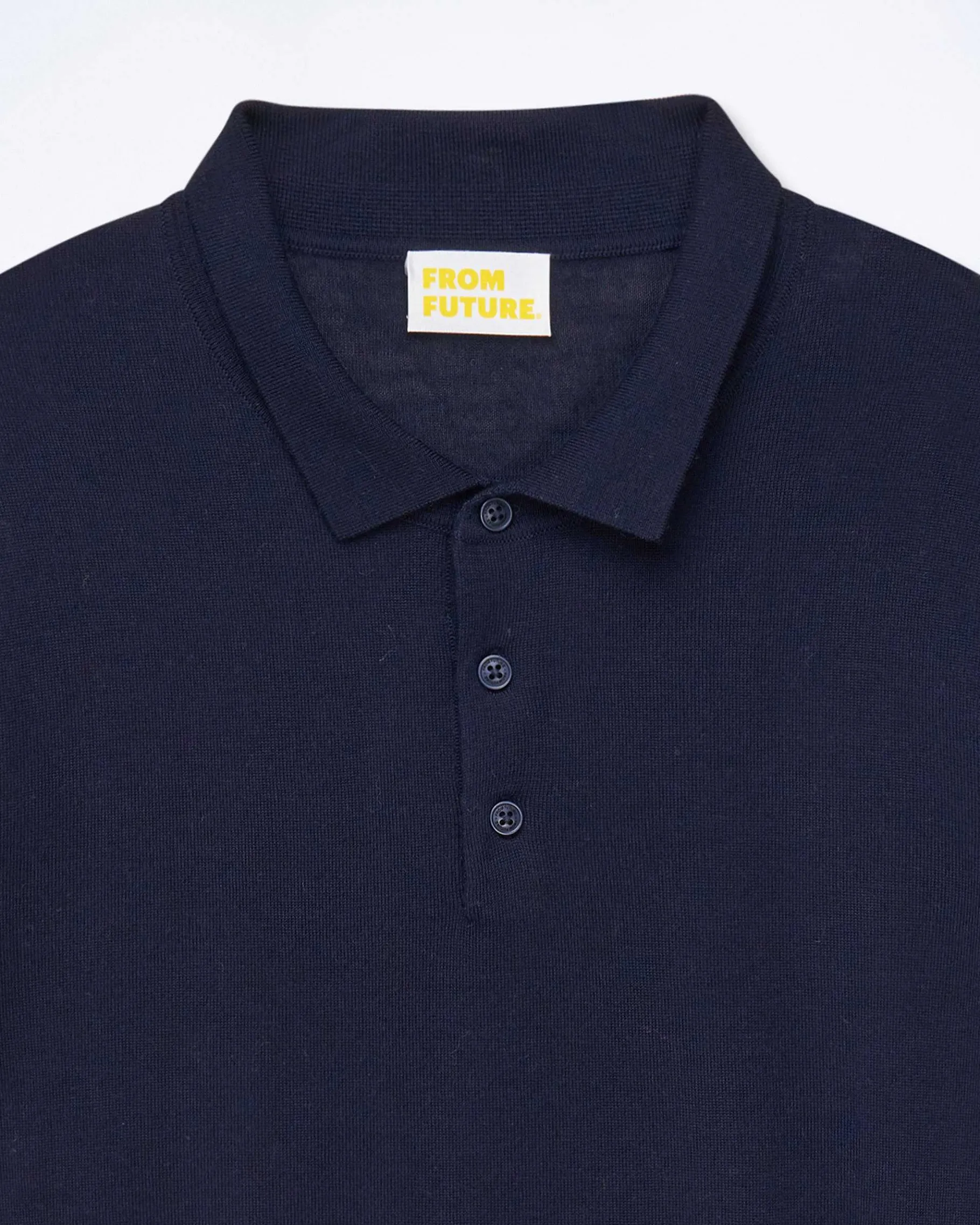 Online FROM FUTURE Pull Col Polo Uni Navy