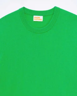 Hot FROM FUTURE Pull Col Rond Magic Green