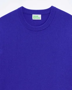 Online FROM FUTURE Pull Col Rond Magic Purple