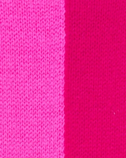 Clearance FROM FUTURE Pull Col Rond Biface Flash Pink