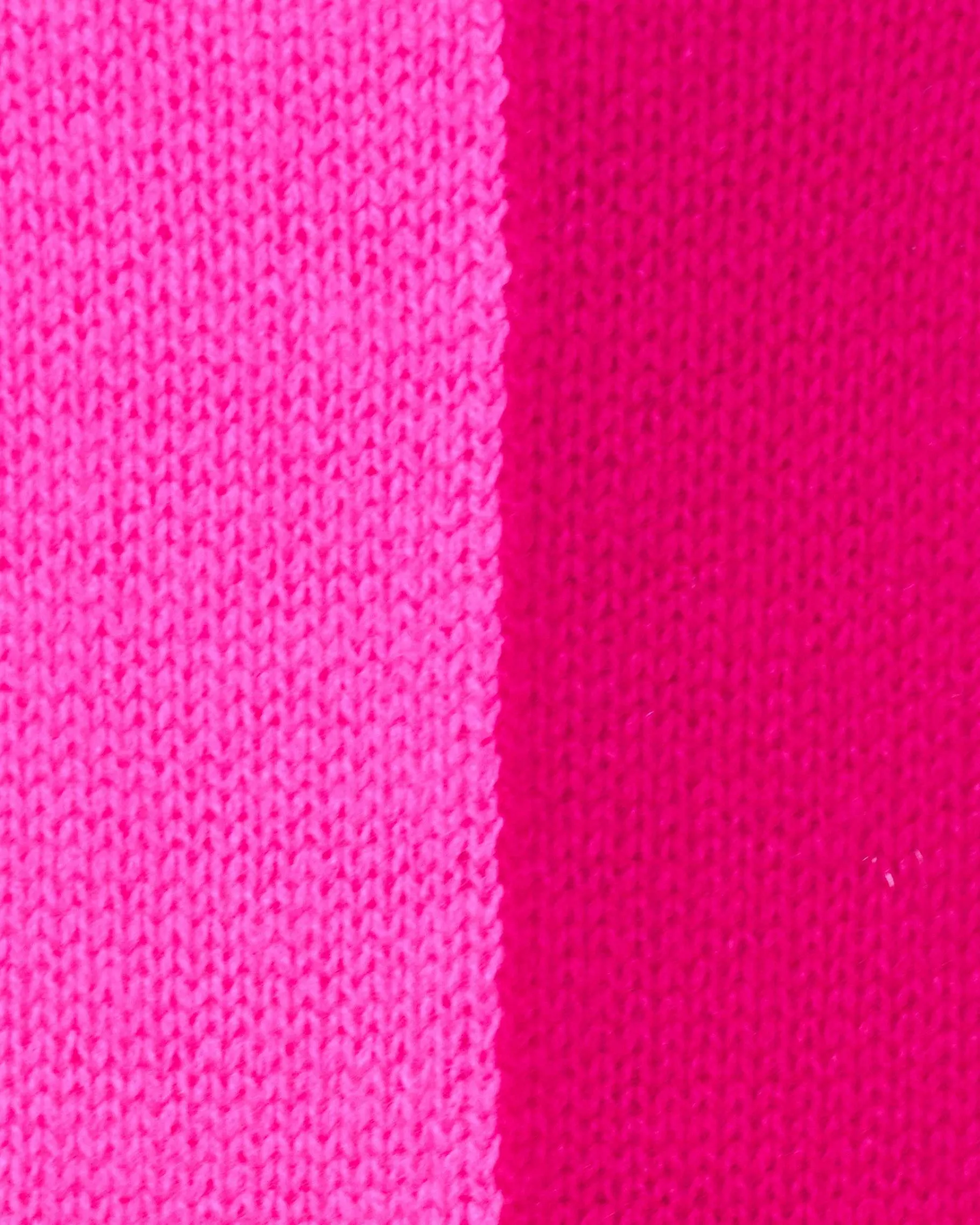 Clearance FROM FUTURE Pull Col Rond Biface Flash Pink