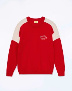 Discount FROM FUTURE Pull Col Rond Club Perfect Red