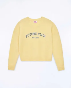 New FROM FUTURE Pull Col Rond Future Baby Yellow