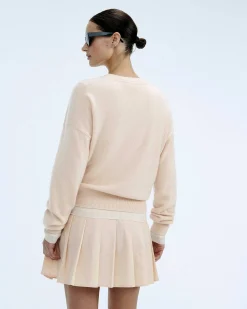 FROM FUTURE Pull Col Rond Future Light Beige
