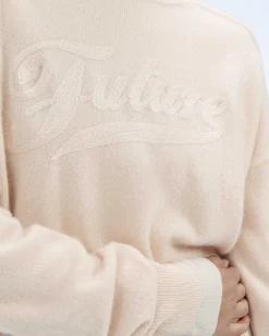 Sale FROM FUTURE Pull Col Rond Future Magic Purple