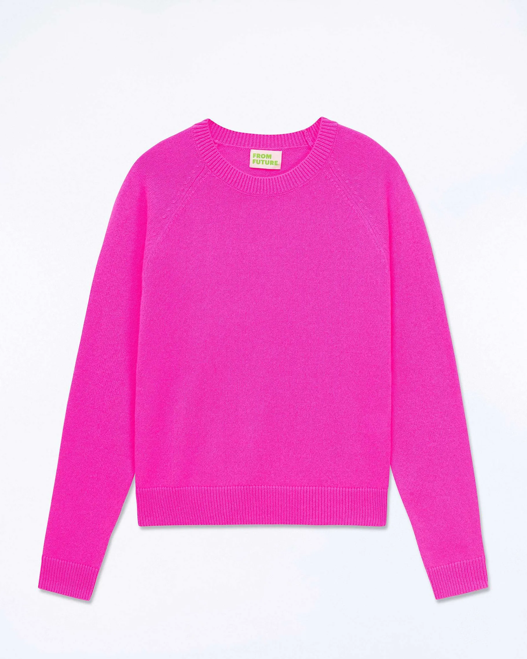 Online FROM FUTURE Pull Col Rond Manches Raglan Light Fruity Pink