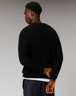 Best FROM FUTURE Pull Col Rond Oversize Noir