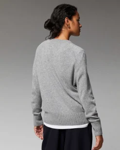 Best FROM FUTURE Pull Col Rond Oversize Leger Disco Blue