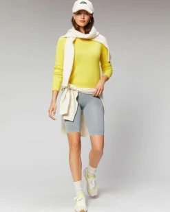 Hot FROM FUTURE Pull Col Rond Raglan Pop Blue