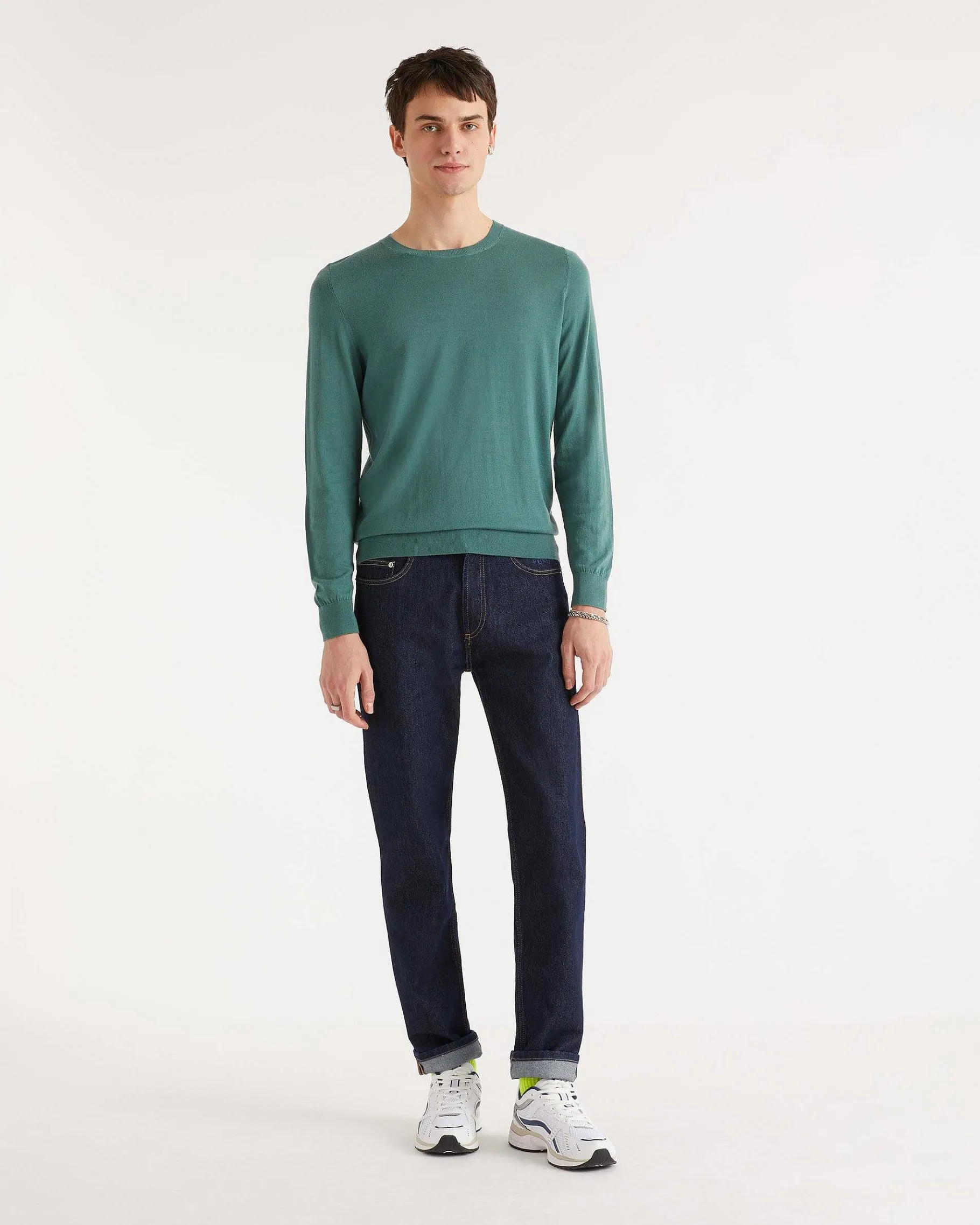 New FROM FUTURE Pull Col Rond Uni
