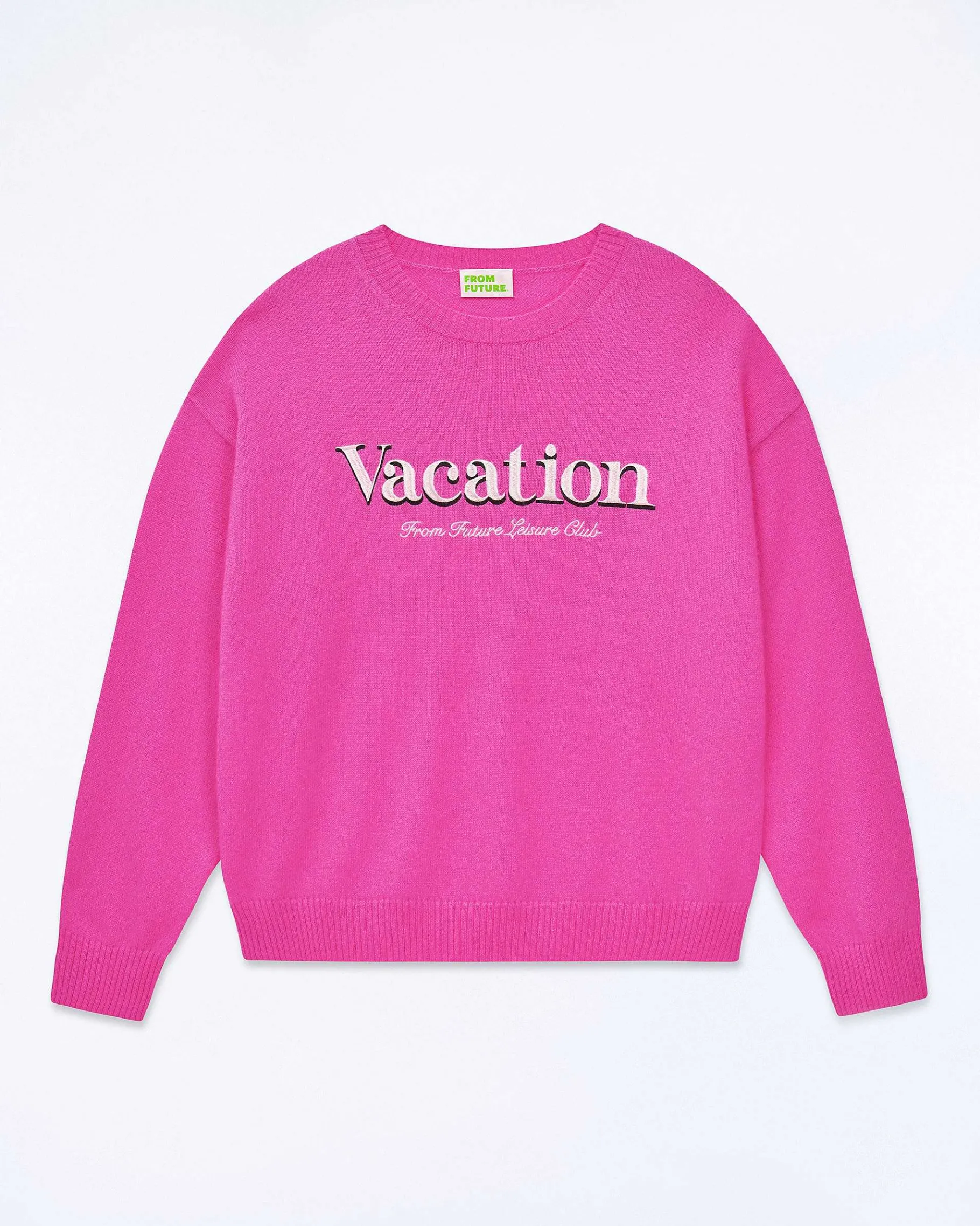 FROM FUTURE Pull Col Rond Vacation Club Tropical Pink