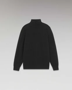 Clearance FROM FUTURE Pull Col Roule Basique Noir
