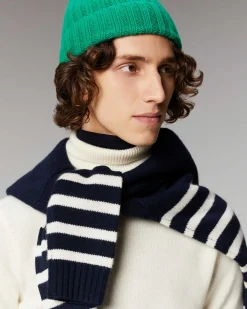 Sale FROM FUTURE Pull Col Roule Basique Epais Prussian Blue