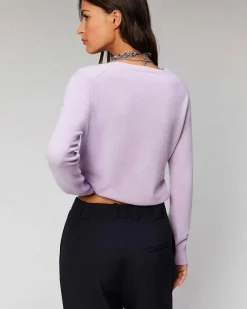 Clearance FROM FUTURE Pull Col V Basique Jaune Fluo